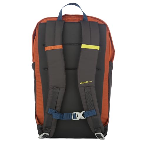 Eddie Bauer Nomad Backpack | Laptop (17 inch) | Hydration Sleeve | Travel | Hiking | Gym | Work | Commuting | 22L - Sienna - color: Sienna, size: 22L
