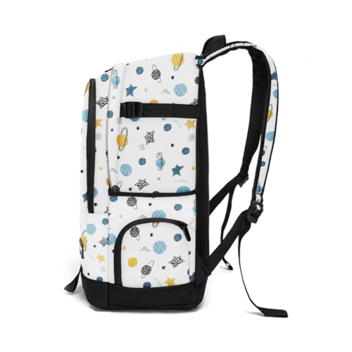 rickyh style School Backpack Travel Bag for Men & Women Lightweight College Back Pack with Laptop Compartmen - color: 01xqiu