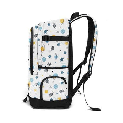 rickyh style School Backpack Travel Bag for Men & Women Lightweight College Back Pack with Laptop Compartmen - color: 01xqiu