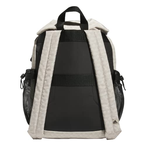 Saturday Sport Fashion Compact Small Size Backpack - color: Bos Mini Monogram Wonder Beige/Black
