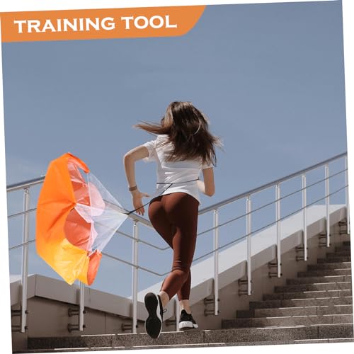 Toddmomy Resistance Running Parachute for Speed Training Adjustable Exercise Equipment for Adults Lightweight Nylon High Durability Suitable for Sprinting and Endurance Training