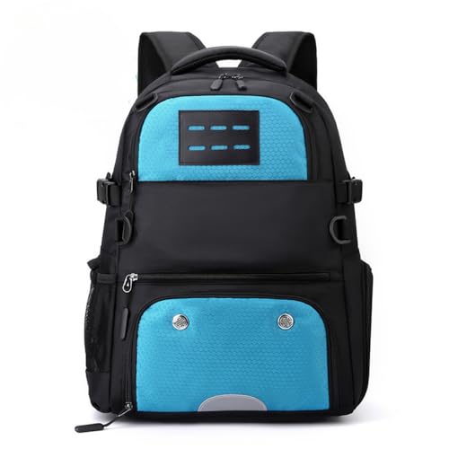 Soccer Bags with Ball Holder and Shoe Compartment Soccer Backpack with Reflective Strips Large Basketball Backpack - color: Blue