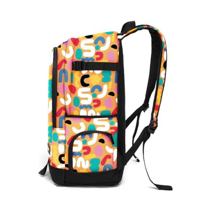 rickyh style School Backpack Travel Bag for Men & Women Lightweight College Back Pack with Laptop Compartmen - color: 01zm