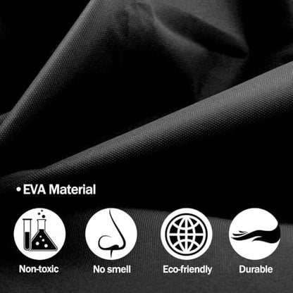 Opret Portable EVA Rain Ponchos with Hoods 2 Pack for Adults - color: 2pcs, Black&white