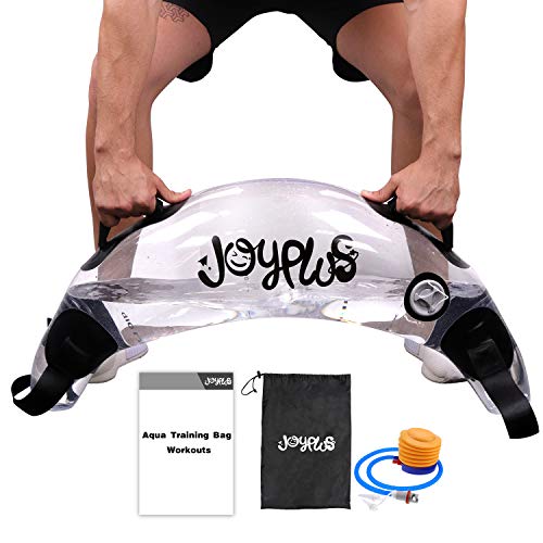 JOYPLUS Aqua Bag Workout, Adjustable Training Bag and Power Bag with Water, Core and Balance Trainer, Portable Stability Fitness &Full Body Exercise Equipment for Weight
