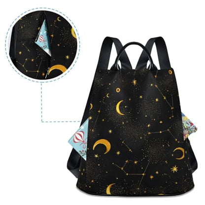 ALAZA Funny Woman Backpack Purse for Women Anti Theft Fashion Back Pack Shoulder Bag - color: Multicolor5
