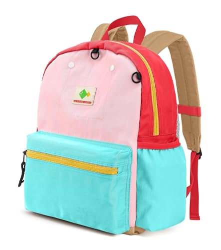 atgark Preschool Toddler Backpack For Boys Girls, School Mini & Travel, Small Kids Child Backpacks, Kindergarten Elementary bag, 11.6" H - color: Flamingo, size: Age 1-3 (11.6" H Can't Fit Folder)