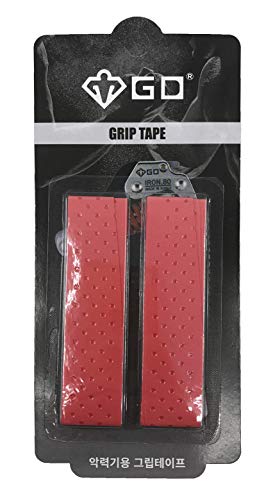 GD Grip Tape (3 Colors), Grip Tape for Hand Grip Strengthener, Non-Slip Tape, GD IRON GRIP, Overgrip, Reduce Pain and Injury Recovery - color: Red