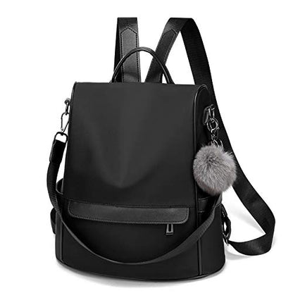 CHERUTY Women Backpack Purse Nylon Anti-theft Fashion Casual Lightweight Travel Shoulder Bag - size: Large