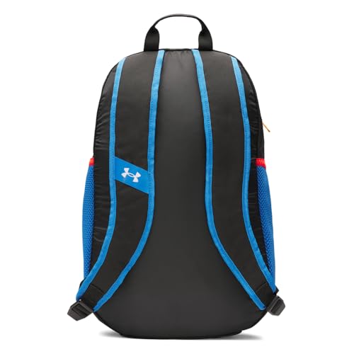 Under Armour Unisex Hustle Sport 6.0 Backpack, (003) Black/Black/Metallic Silver, One Size Fits Most - color: (003) Black / Black / Metallic Silver, size: One Size Fits Most