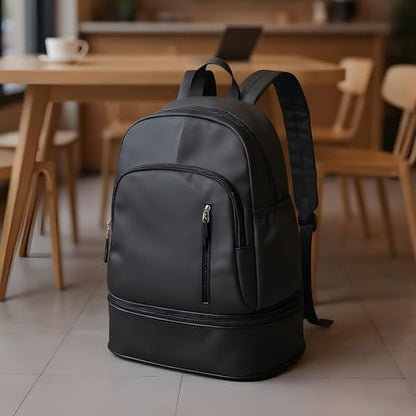 Gym Bag Backpack - Waterproof Lightweight Back Pack with Wet Pocket | Gym Backpack with Shoe Compartment,for Workout Swimming Yoga Training Short Trips