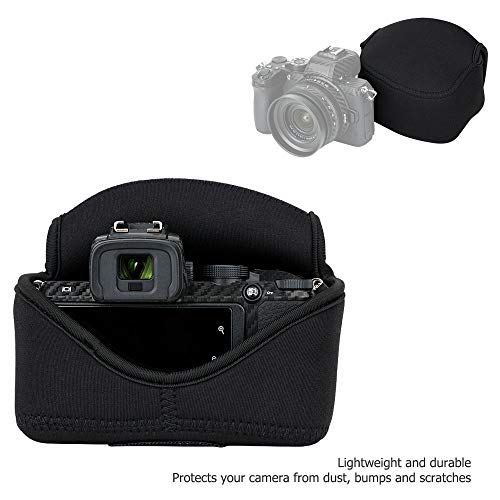 Travel Neoprene Camera Case Sleeve for NIKON Z50II ZV-E10 II+ 16-50mm Lens - color: Z1BK