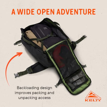 Kelty | Redwing Traveler Backpacks, Travel Pack for Adventure Travel - color: Black, size: 40L