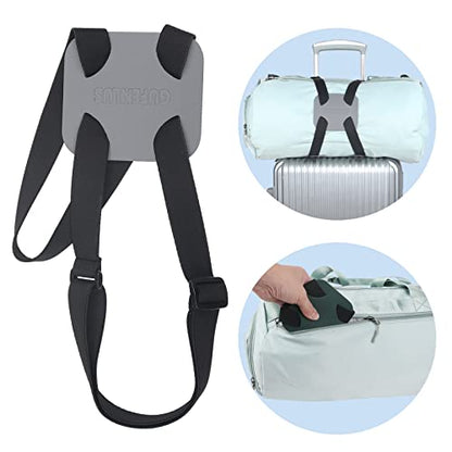 Bag Bungee for Luggage，Luggage Straps for suitcases，Luggage Straps Suitcase Adjustable Belt -2 Pack (Grey-2) - color: GREY-2