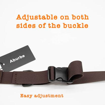 Backpack Chest Strap, Universal Add on Adjustable Sternum Strap, Chest Belt Replacement, with Heavy Duty Quick Release Buckle Clip, for Travel, Hiking, Camping, School - color: Brown