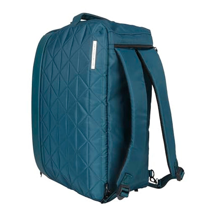 Kenneth Cole REACTION Emma 15" Convertible Duffel Carry On for Gym and Travel Bag, Deep Teal - color: Deep Teal, size: Carry-On 15-Inch