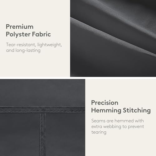 Lifewit Laundry Bag Backpack Travel, 90L, Gray - color: Dark Gray, size: 90L