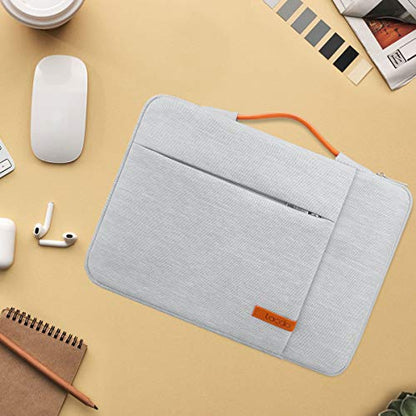 Lacdo 360° Protective Chromebook Case 11 Inch Laptop Sleeve for 11 Inch Acer HP Dell Samsung ASUS Chromebook Spin 311, 13 Inch Microsoft Surface Pro 11th Copilot+PC/10/9/8/X Computer Bag, Gray - color: Gray, size: 11-11.6 Inches