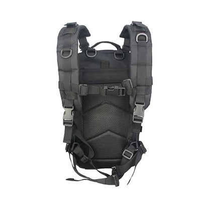 Lightning X Stocked EMS/EMT Trauma & Bleeding First Aid Responder Medical Backpack + Kit - Stealth Black - color: Stealth Black