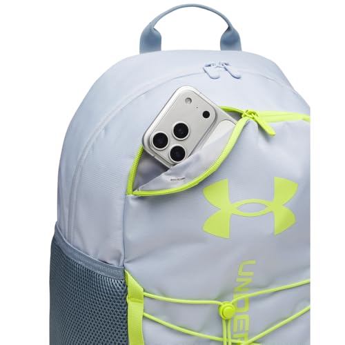 Under Armour Unisex Hustle Sport 6.0 Backpack, (429) Spackle Blue/Blue Wind/Green Citrine, One Size Fits Most - color: (429) Spackle Blue / Blue Wind / Green Citrine, size: One Size Fits Most