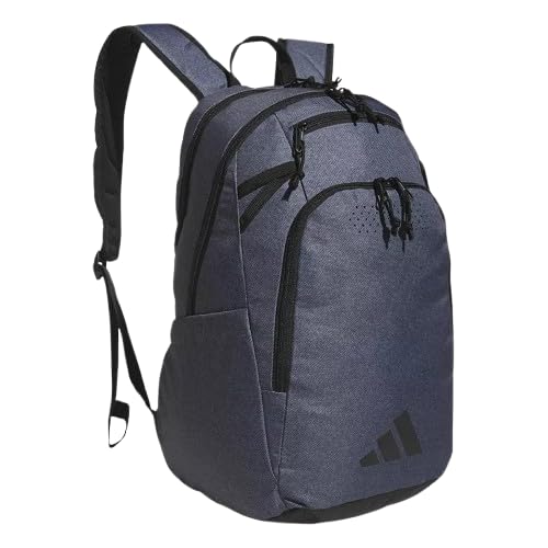adidas Defender 5 Backpack for Sports, Gym, School and Travel, 33L, Twill Onix Grey/Black, OSFA - color: Twill Onix Grey/Black