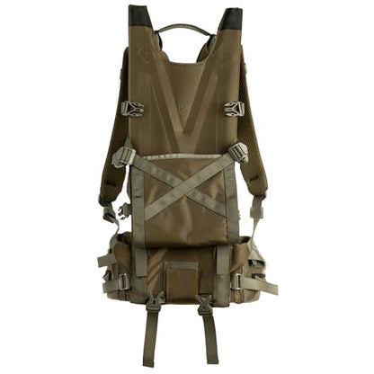 BOG Inception Backpack Frame and Helix Pack with Lightweight Design, YKK Zippers, Durable Build for Hunting, Backpacking - style: Inception M/L (Frame)