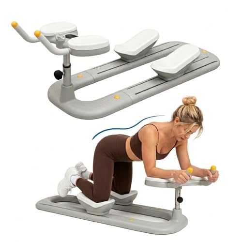 Twist Crawler V2 New Version, Spine Twist and Stretch Trainer, Home Gym - color: Grey