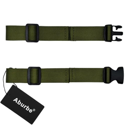 Backpack Chest Strap, Universal Add on Adjustable Sternum Strap, Chest Belt Replacement, with Heavy Duty Quick Release Buckle Clip, for Travel, Hiking, Camping, School - color: Army Green