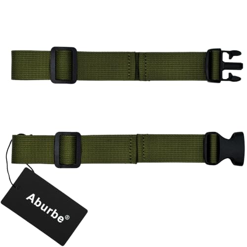 Backpack Chest Strap, Universal Add on Adjustable Sternum Strap, Chest Belt Replacement, with Heavy Duty Quick Release Buckle Clip, for Travel, Hiking, Camping, School - color: Army Green