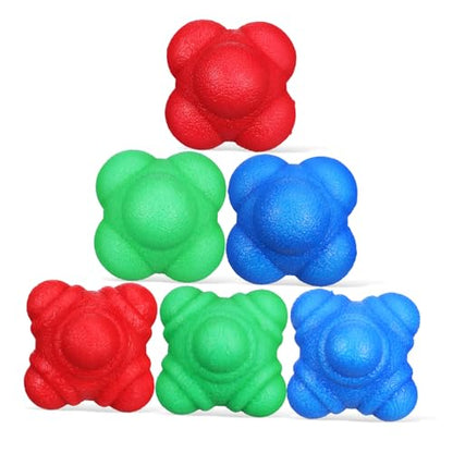 UPKOCH 6pcs Agility for Hand-Eye Coordination Training Material for Fitness and Baseball Training Includes Low and High Difficulty Options