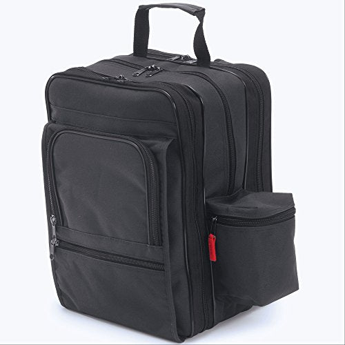 Hopkins Medical Products EZ-View 21st Century Plus Deluxe Home Care Backpack: Waterproof, Organized & Comfy - Perfect for On-the-Go Home Healthcare Pros, 11.5"x9"x16"