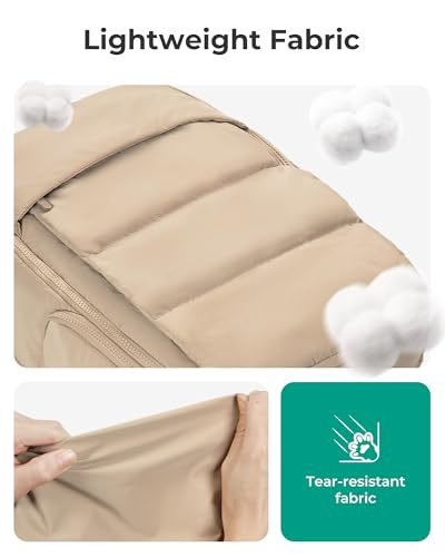 BAGSMART 30L Travel Backpack for Women, French Blue | Fits15.6-Inch laptop, Shoe Compartment, Lightweight Material, Water-Resistant - color: French Blue