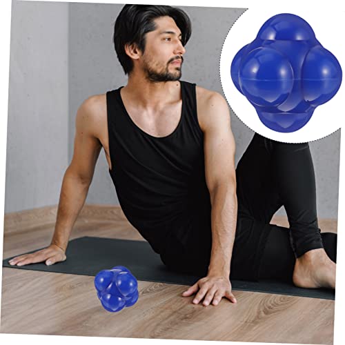 LIOOBO Silicone Hexagonal Agility Reaction Training Ball for Fitness Exercise and Sports High/Low Difficulty Agility Ball for Enhanced Coordination and Reflex Training