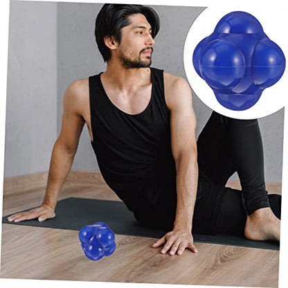 LIOOBO Silicone Hexagonal Agility Reaction Training Ball for Fitness Exercise and Sports High/Low Difficulty Agility Ball for Enhanced Coordination and Reflex Training