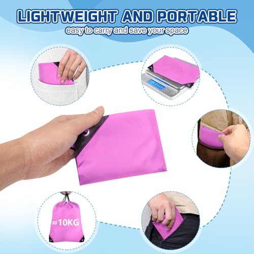 Grneric Drawstring Backpack Bulk 70Pcs String Backpack Drawstring Bags Cinch Bag Sackpack for Men Women Gym(Pink) - color: Pink
