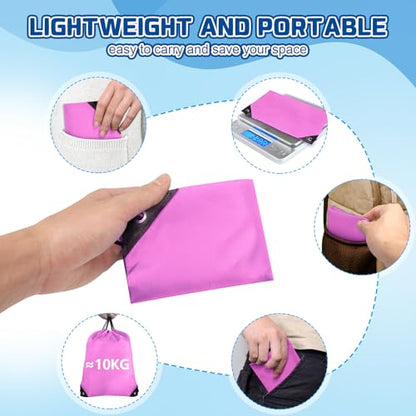 Grneric Drawstring Backpack Bulk 70Pcs String Backpack Drawstring Bags Cinch Bag Sackpack for Men Women Gym(Pink) - color: Pink