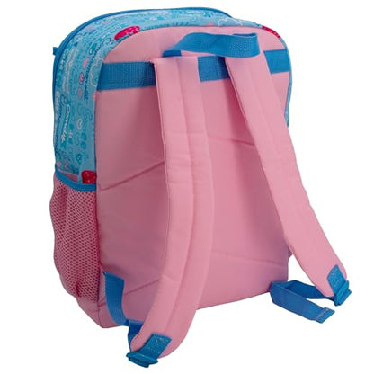 AI ACCESSORY INNOVATIONS Sanrio’s Cinnamoroll 5 Piece Backpack Set, Hello Kitty Kawaii Flip Sequin Girls School Bag with Front Zip Pocket, 2 Side Mesh Pockets, Blue - color: Kawaii