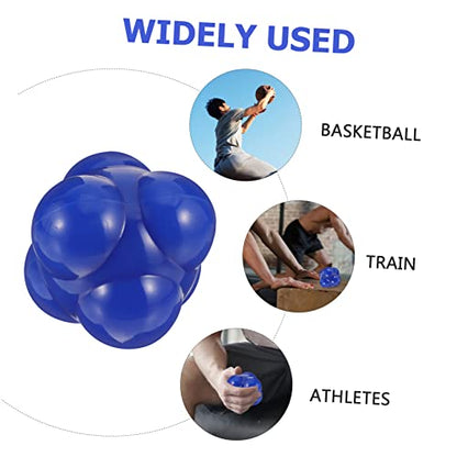 LIOOBO Silicone Hexagonal Agility Reaction Training Ball for Fitness Exercise and Sports High/Low Difficulty Agility Ball for Enhanced Coordination and Reflex Training