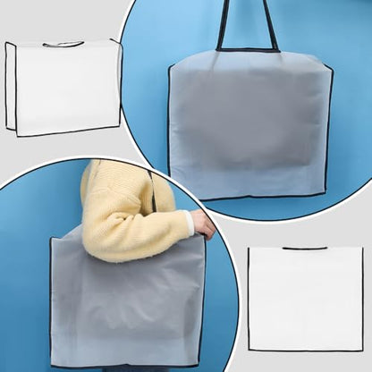 PH PandaHall EVA Handbag Rain Cover, 15.9"x17.3" Handbag Protector Waterproof Rain Slicker Dustproof Bag Raincoat Protective Case Shield for Handbags Shopping Bags Weather Protection Clothing Storage - size: 15.9x17.3 inch