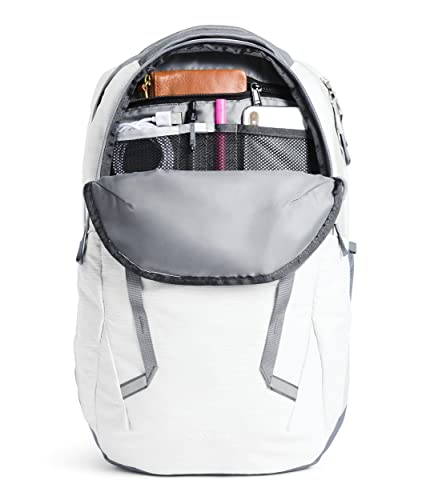 The North Face Women's Vault Everyday Laptop Backpack, TNF White Metallic Melange/Mid Grey, One Size - color: Tnf White Metallic Melange/Mid Grey