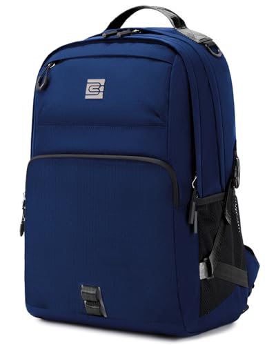 Laptop Backpack, Lightweight Waterproof Material, Travel Sports Bag, Suitable for 16 inch Laptops (Blue) - color: Blue