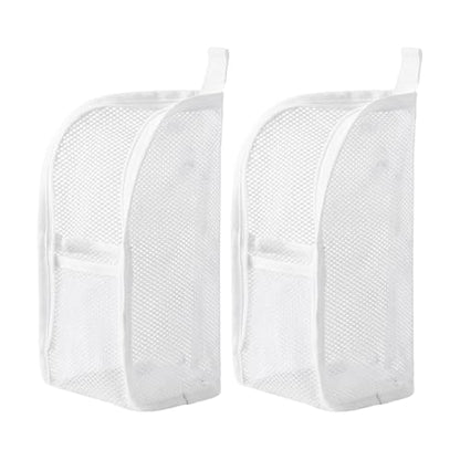 Fauppt Portable Lightweight Travel Toiletry Bag Standing Toiletry Bag,2026 EVA Mesh Cosmetic Waterproof Bags for Women Men,Lightweight Travel Toiletry Bags for Travel Essentials (White-2pc) - color: White-2pc