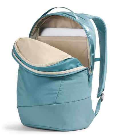 The North Face Women's Isabella 3.0 Backpack | Everyday Travel Bag with 16" Laptop Sleeve, Water-Repellent Finish, Women-Specific Fit, Blue Eclipse Light Heather/TNF White, One Size - color: Blue Eclipse Light Heather/Tnf White