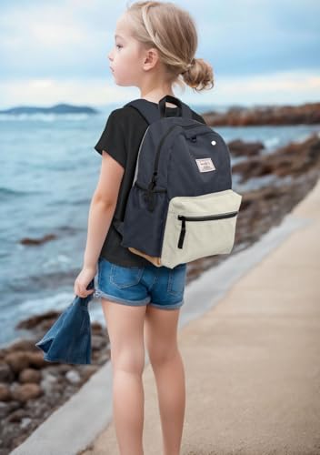 Kids Backpack for Boys: Boys Backpack 6-10 - Kindergarten Elementary School Bookbag for Boy - color: Eggplant White, style: Ages 6-10 (15" H Fit A4 Folder)