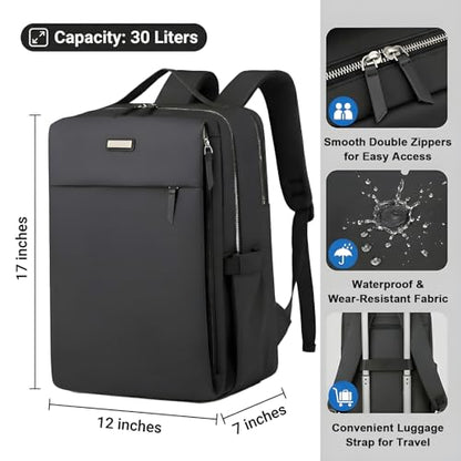 15.6 Inch Laptop Backpack, 30L Work Backpack for Men and Women