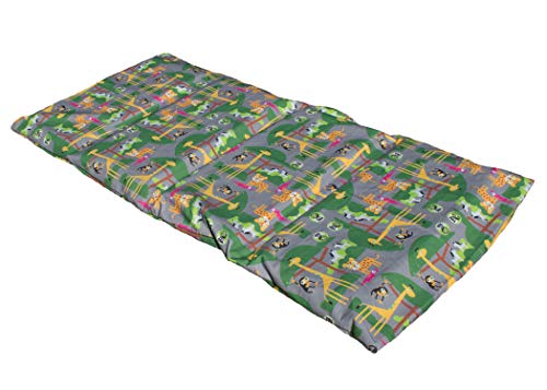 KinderMat 1.5" Thick + PBS Kids KinderBundle - Washable Cover, Special Edition - Safari Party - Regular, Sheet is 47" x 22", Value Bundle Great for Daycare & Family Households, - color: Safari Party Bundle 1.5 Inch