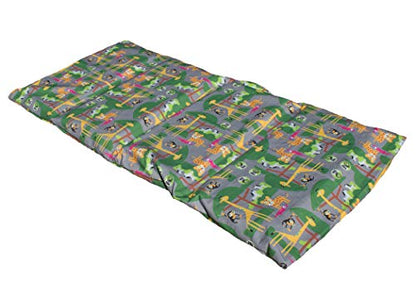 KinderMat 1.5" Thick + PBS Kids KinderBundle - Washable Cover, Special Edition - Safari Party - Regular, Sheet is 47" x 22", Value Bundle Great for Daycare & Family Households, - color: Safari Party Bundle 1.5 Inch
