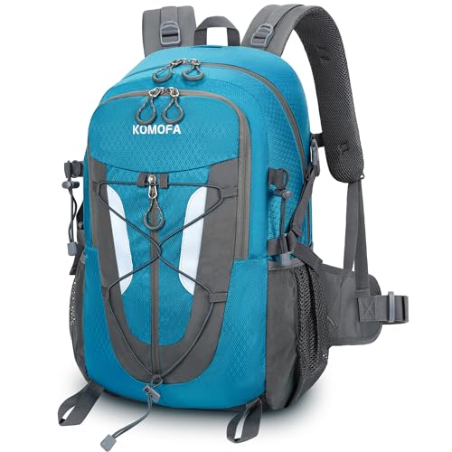 Hiking Backpack 30L Lightweight Travel Daypack Small Day Pack for Men Women Outdoor Camping Backpacking, Blue - color: Blue