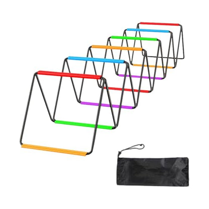 Vaveren Agility Ladder Jumping Obstacles for Men Women and Kids Flexible Folding Football Footwork Speed Ladder for Volleyball - size: 12 Grids