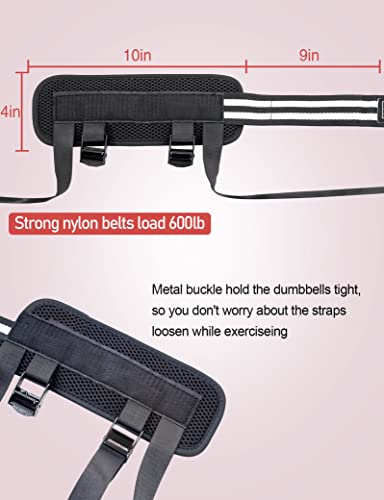 Adjustable Adjustable Feet Dumbbell Attachment,Feet Weight Lifting-Foot Weights for Exercise, Leg Extensions,Tibialis Trainer,Leg Lift Exercise Equipment - color: Style 1-Black 2pc